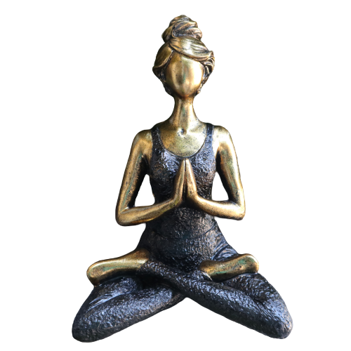 Yoga Lady Figure - 24cm home decor ornament