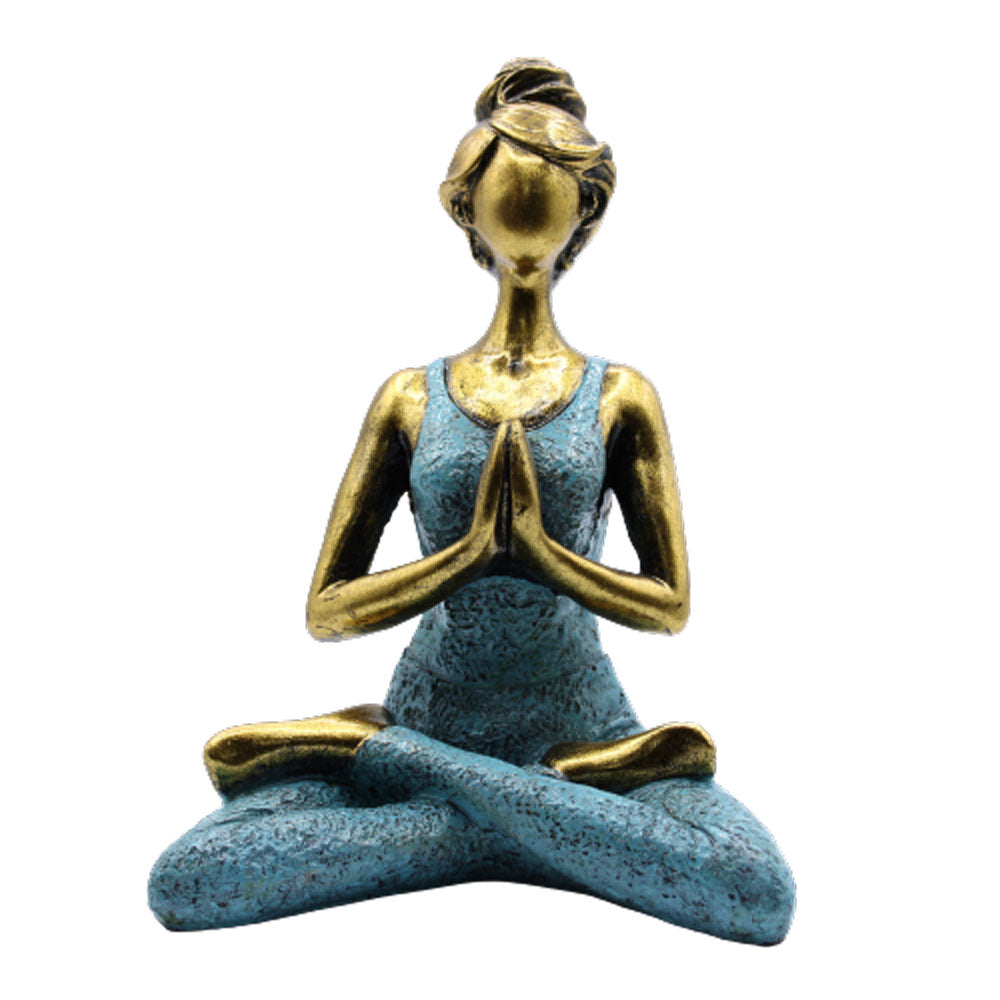 Yoga Lady Figure - 24cm home decor ornament