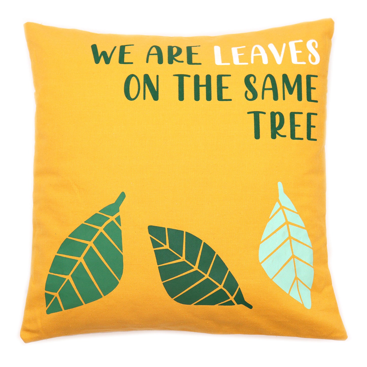 3x Printed Cotton Cushion Cover