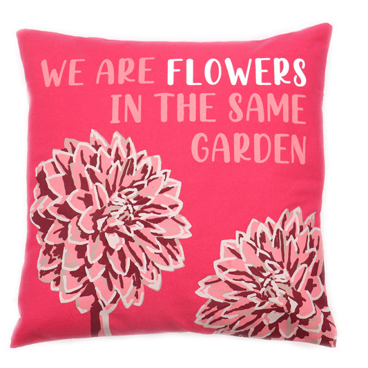 3x Printed Cotton Cushion Cover