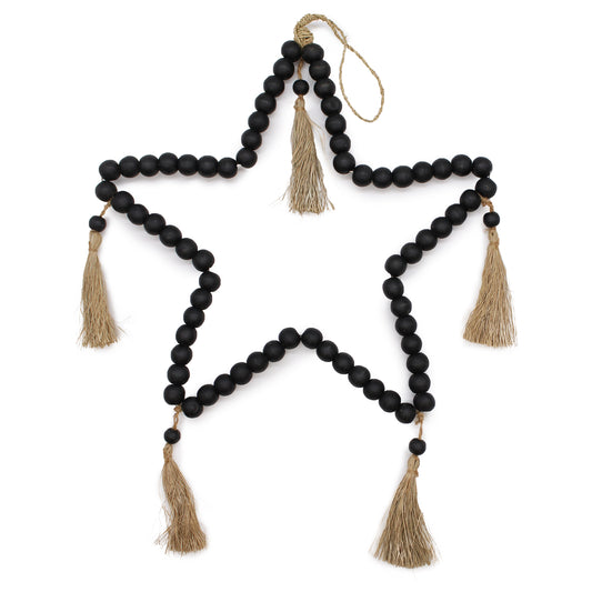Large Bead Star Mobil 58x38cm wall decor