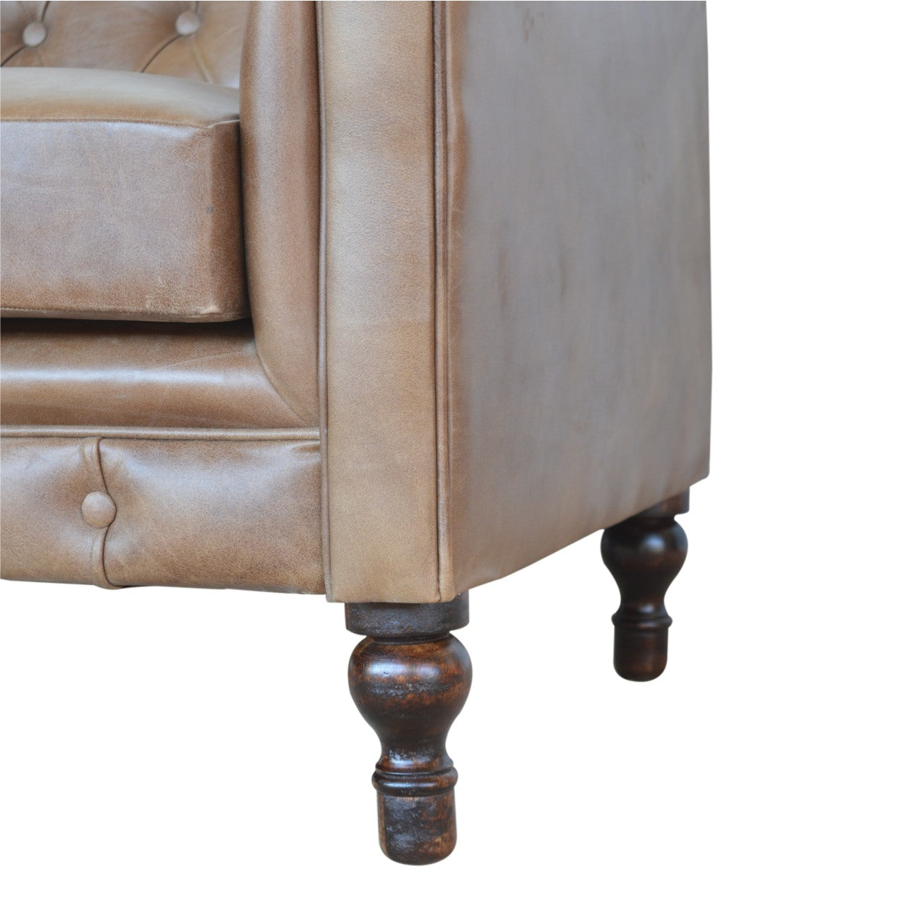 Buffalo Leather Chesterfield sofa