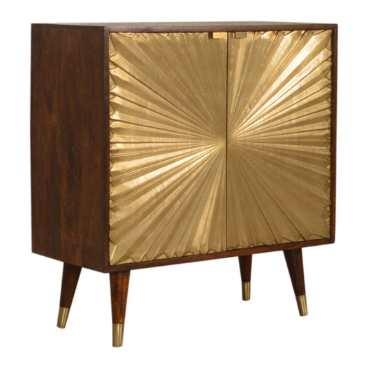 Manila Stylish Gold Sideboard Cabinet