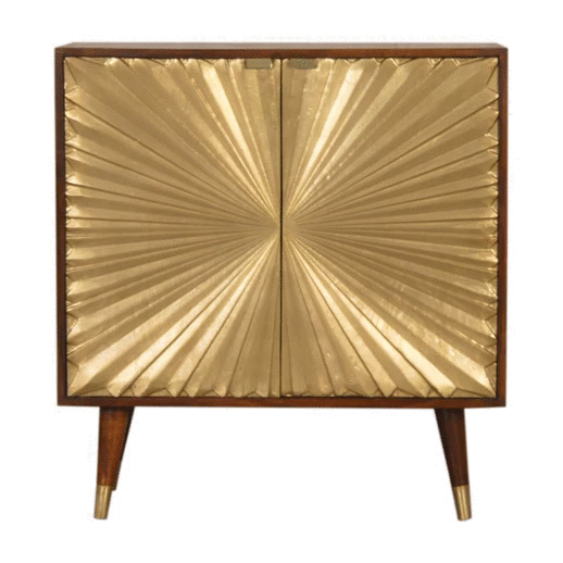 Manila Stylish Gold Sideboard Cabinet
