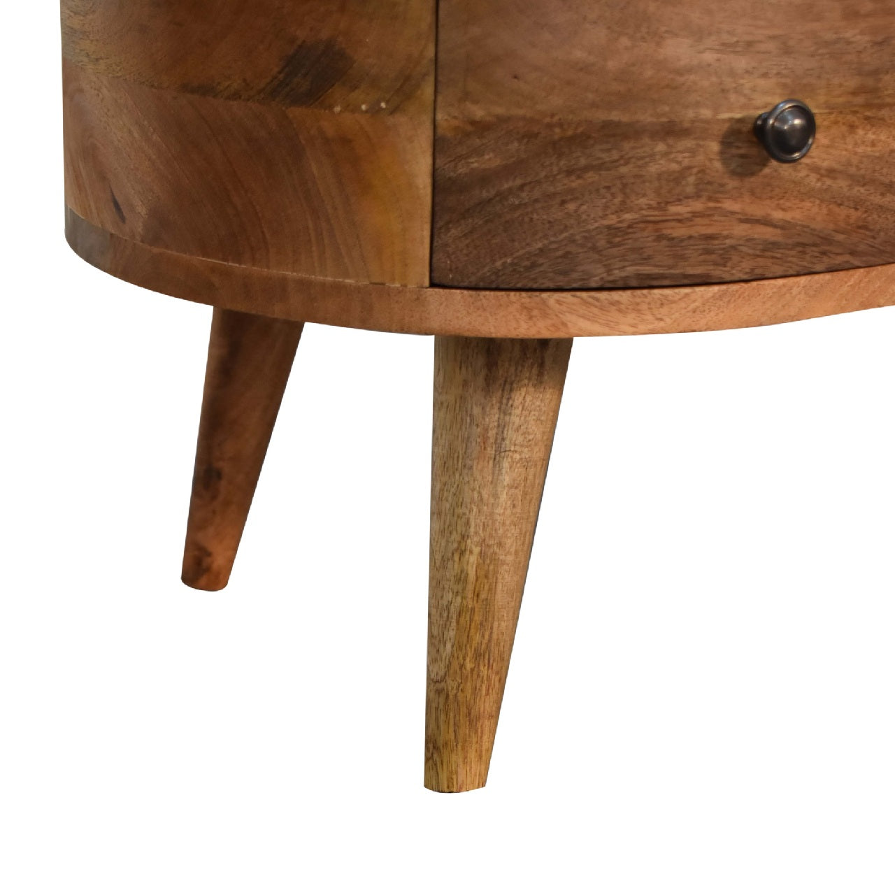 Solid Wood Mini Oak-ish Wave Coffee Table