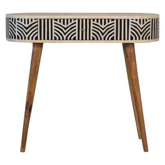 Edessa Boho Bone Inlay Console Entry Table