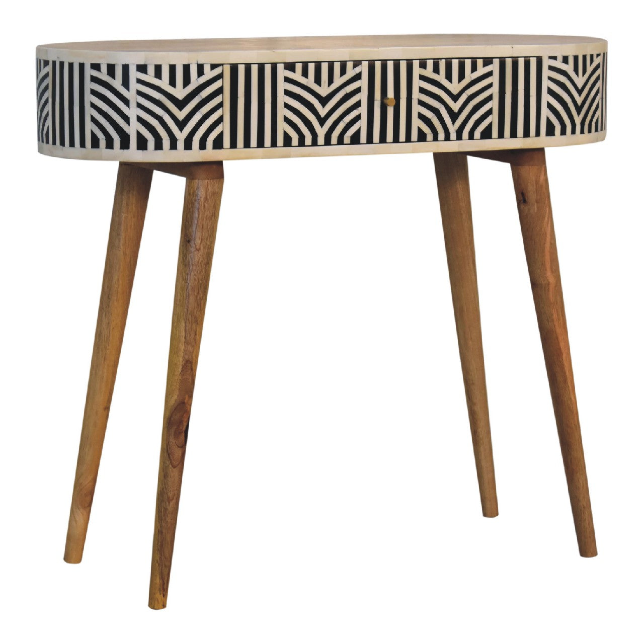 Edessa Boho Bone Inlay Console Entry Table