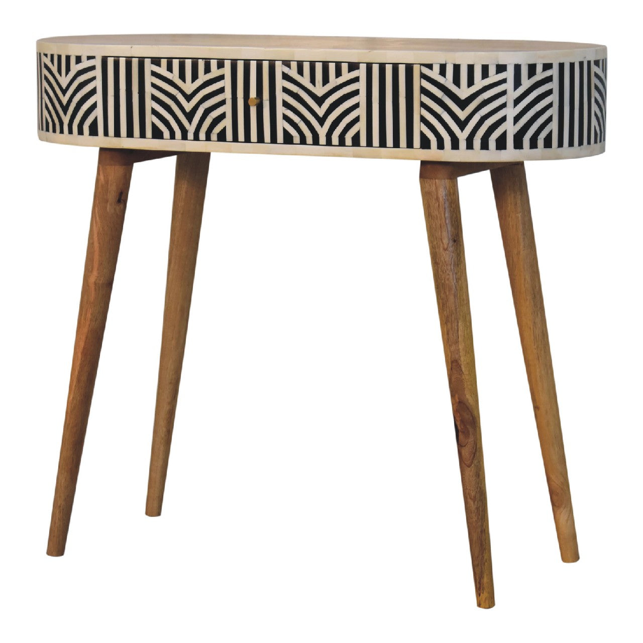 Edessa Boho Bone Inlay Console Entry Table