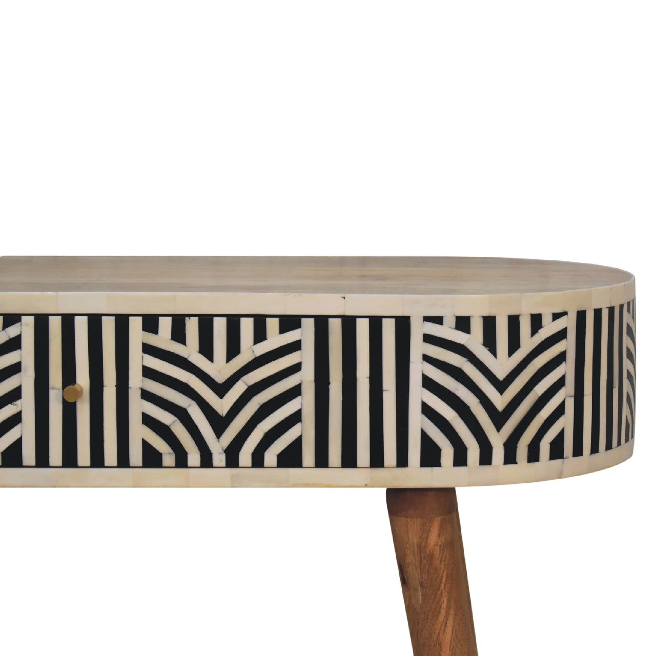 Edessa Boho Bone Inlay Console Entry Table