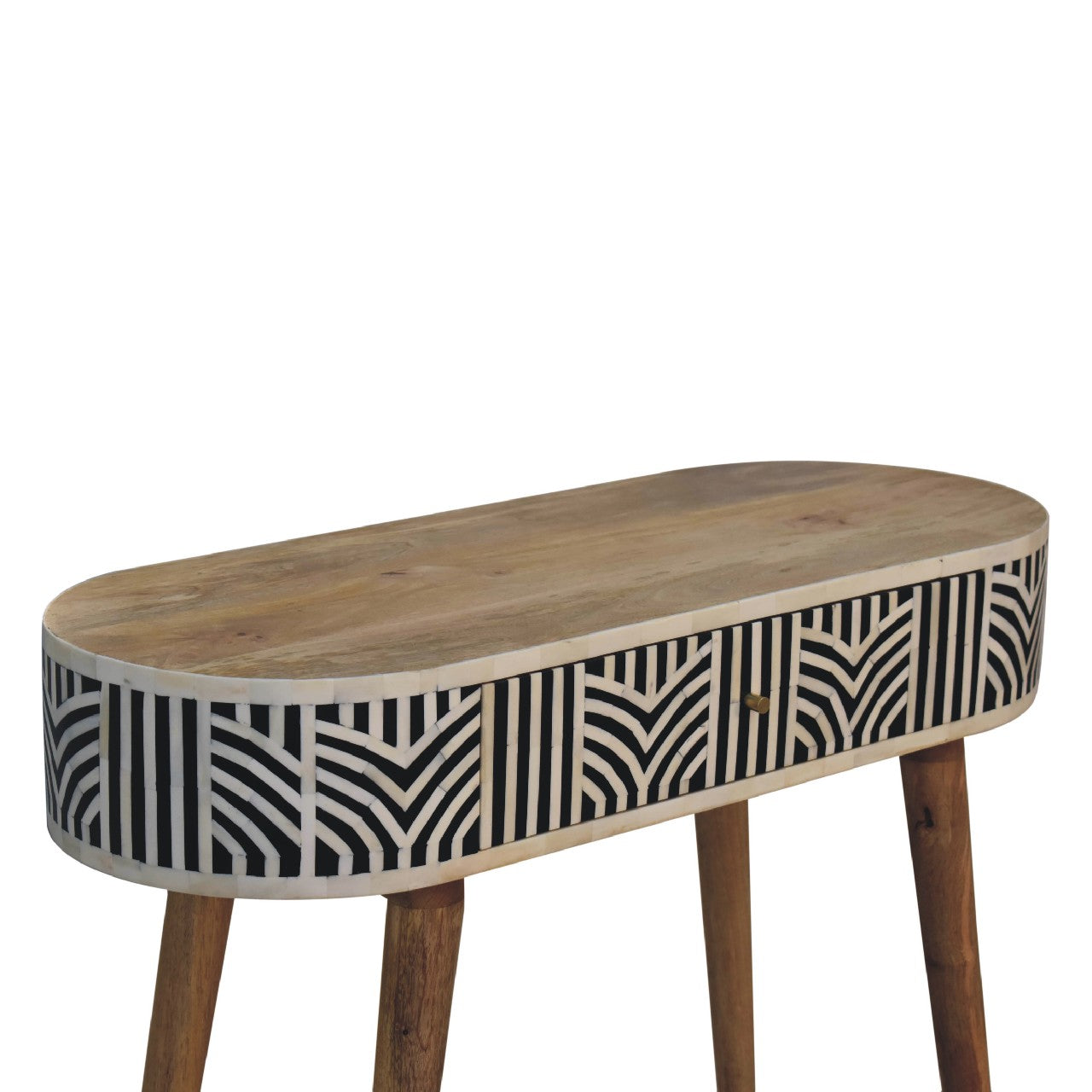 Edessa Boho Bone Inlay Console Entry Table