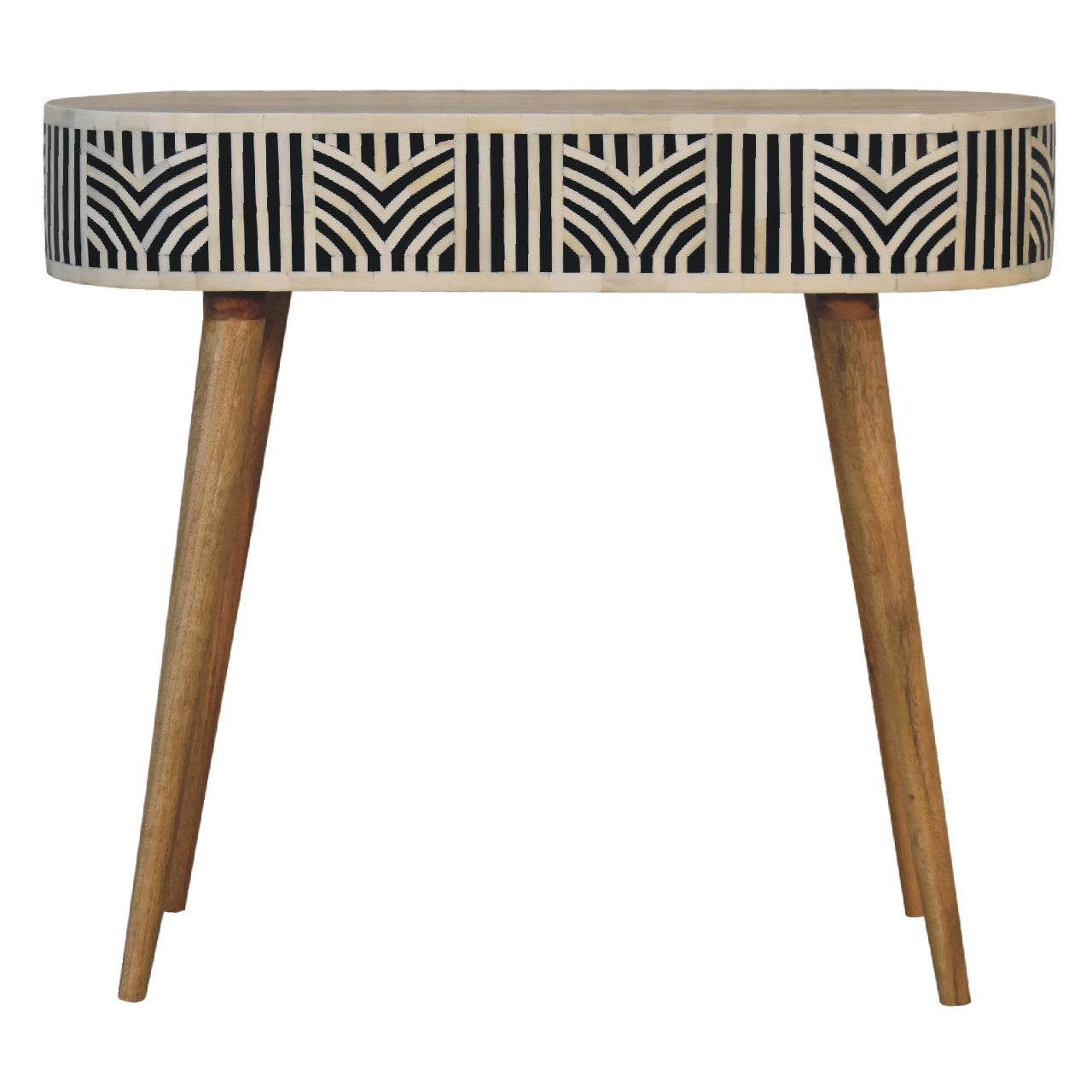 Edessa Boho Bone Inlay Console Entry Table