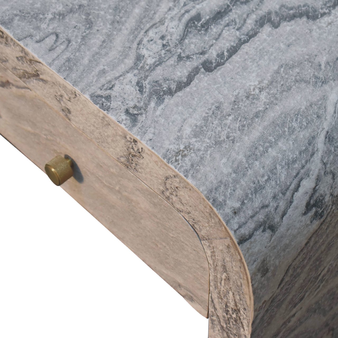 Nouveau marble effect Media Unit