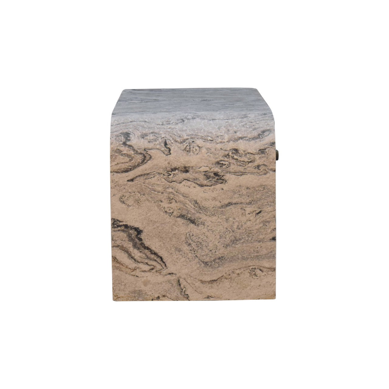 Nouveau marble effect Media Unit