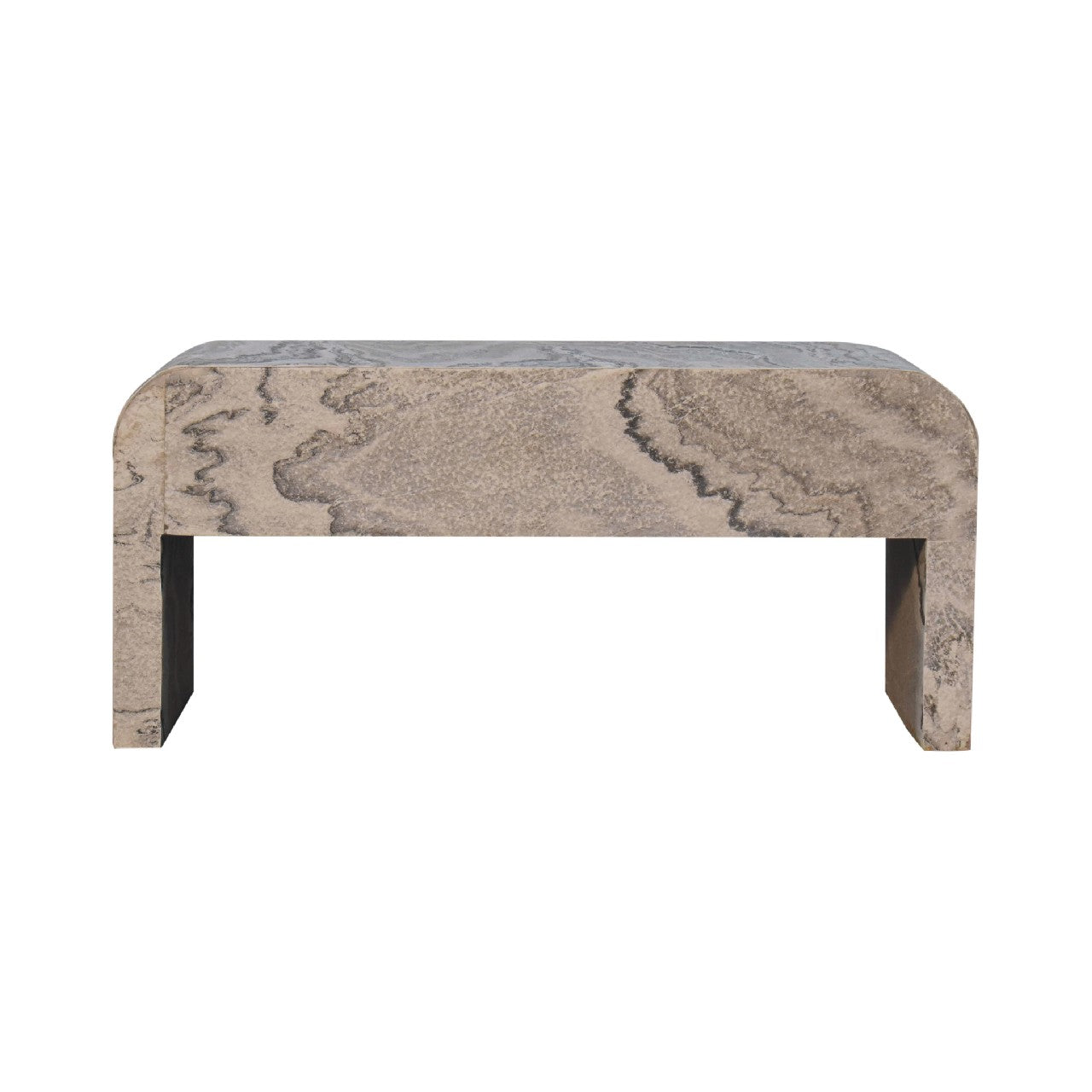Nouveau marble effect Media Unit