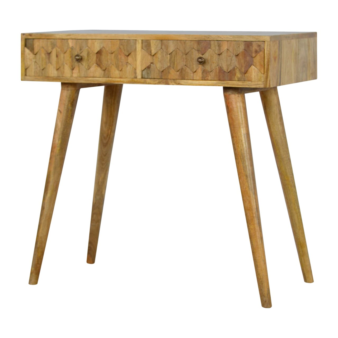 Pineapple Carved Console Table Entryway Table