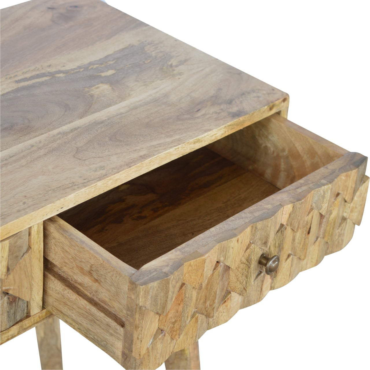 Pineapple Carved Console Table Entryway Table