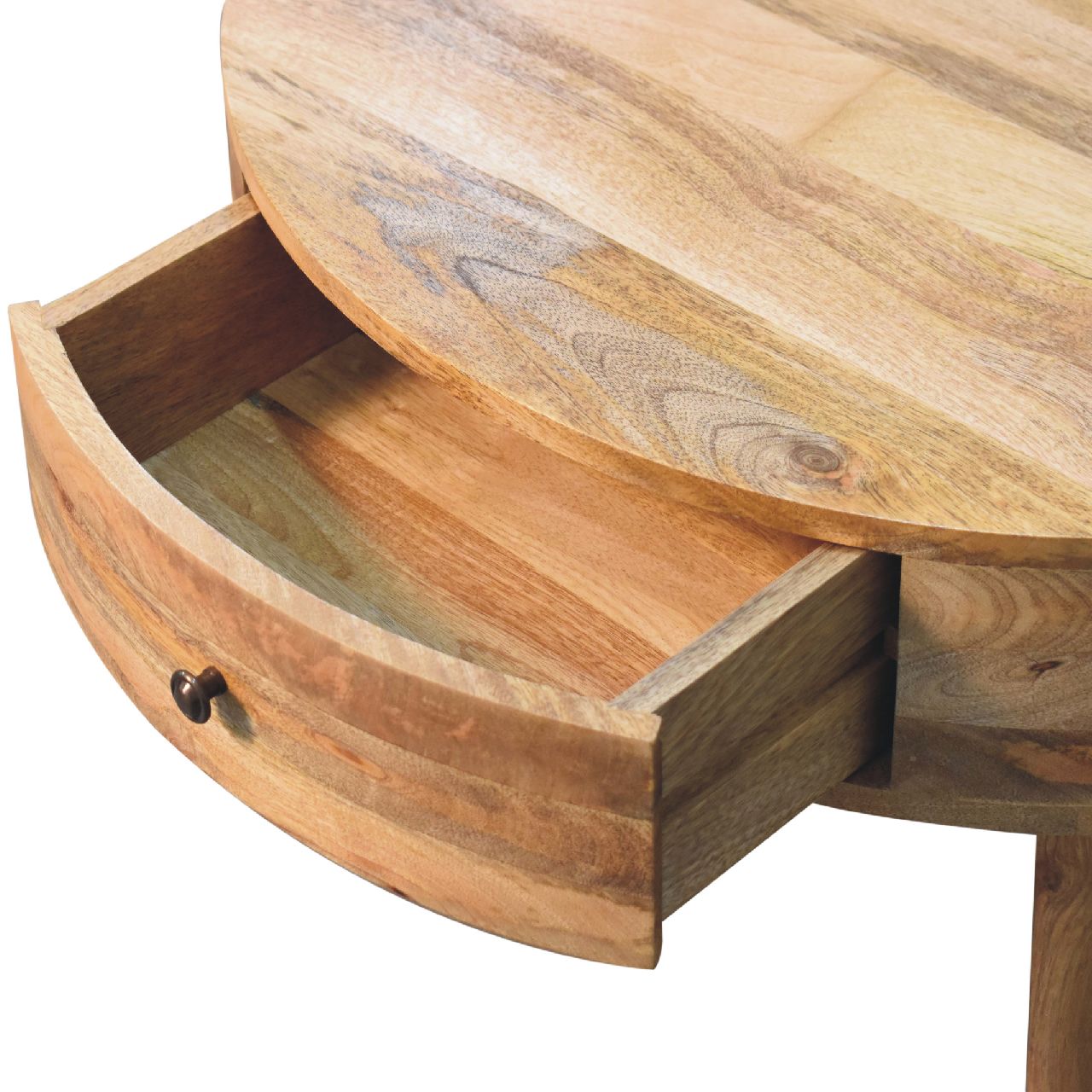 Odyssey Solid Wood Oak-ish Coffee Table