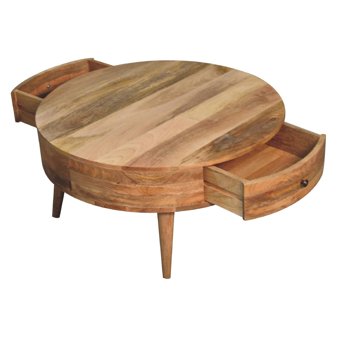 Odyssey Solid Wood Oak-ish Coffee Table