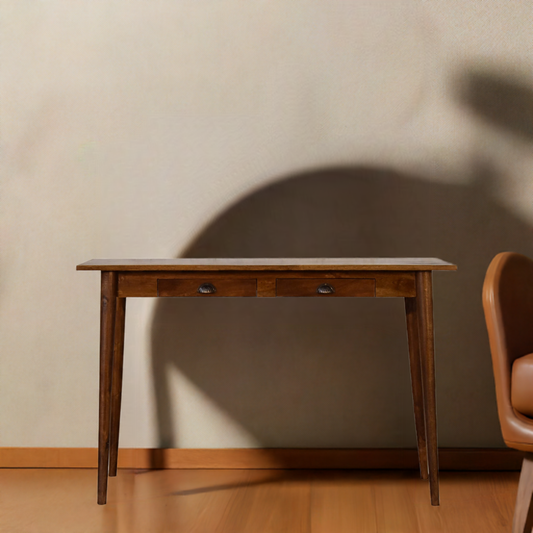 2 Drawer Chestnut Writing Desk