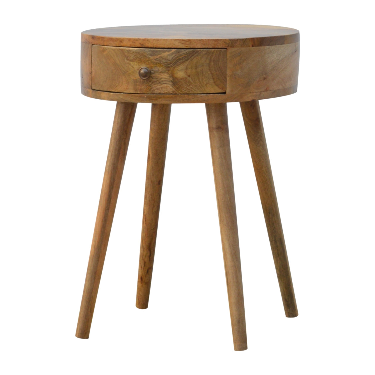 Nordic Circular Shaped Bedside lamp table