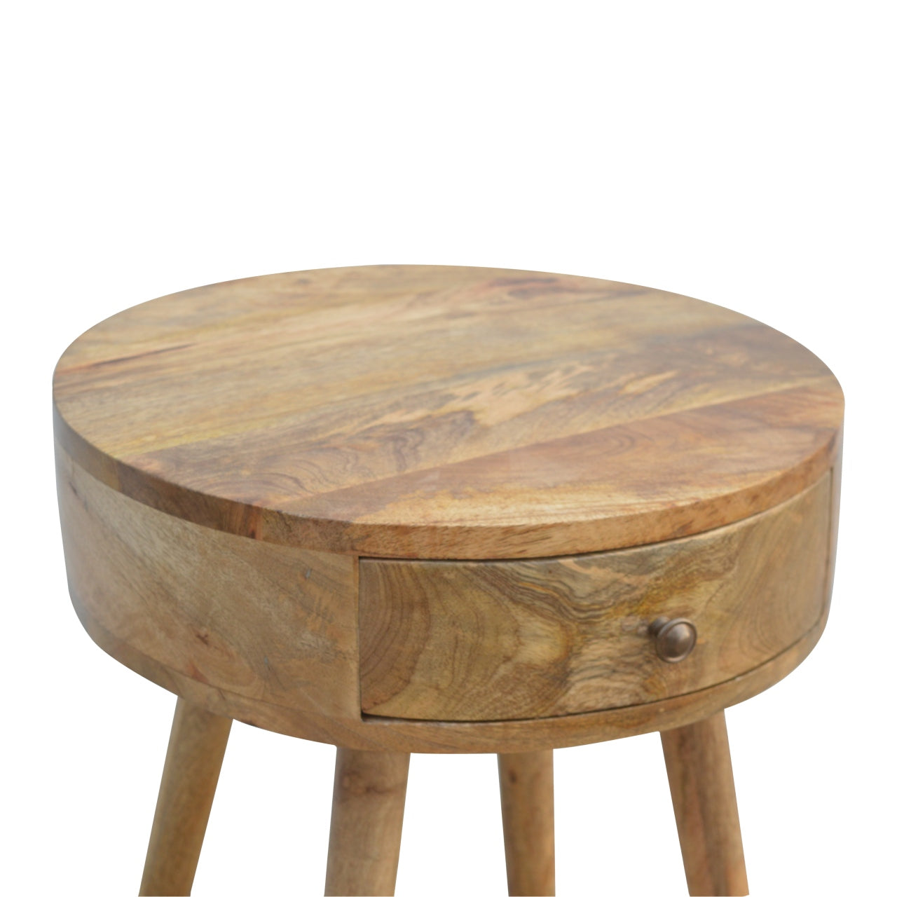 Nordic Circular Shaped Bedside lamp table