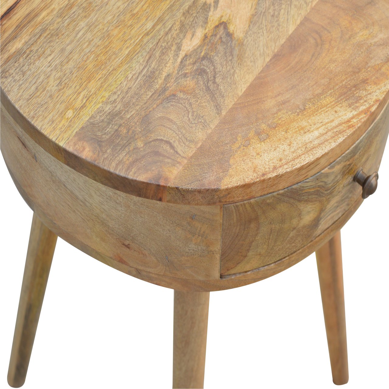 Nordic Circular Shaped Bedside lamp table
