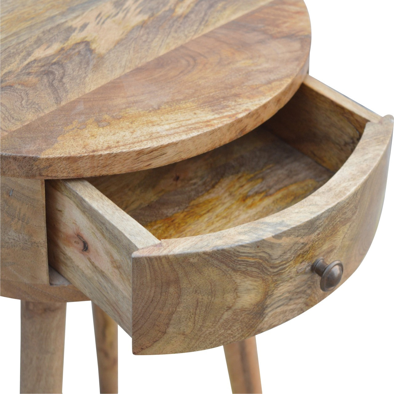 Nordic Circular Shaped Bedside lamp table
