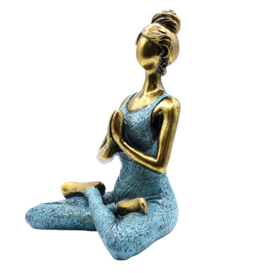 Yoga Lady Figure - 24cm home decor ornament
