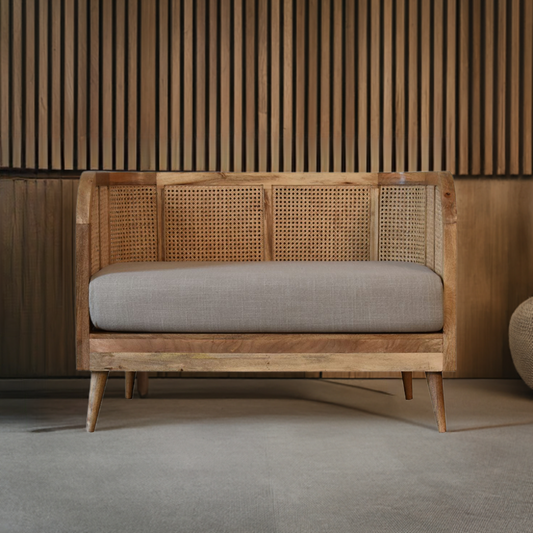 Larissa Mud Linen Sofa