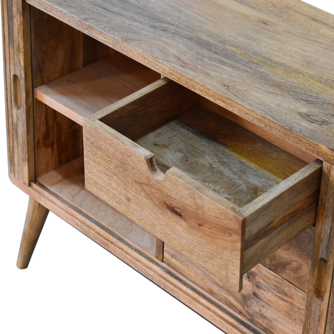 Mokka wooden Sideboard cabinet