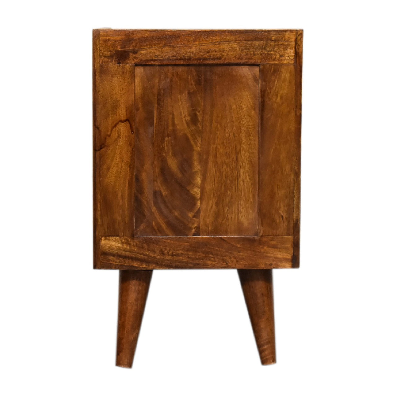 Mini Manila Gold 1 Drawer Bedside Table Night Stand