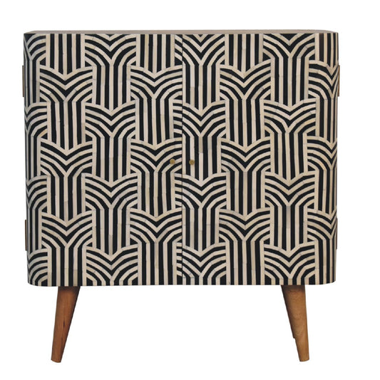 Edessa Bone Inlay Sideboard Cabinet