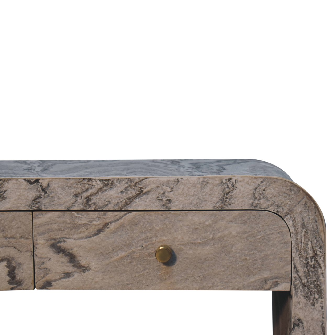 Nouveau marble effect Media Unit