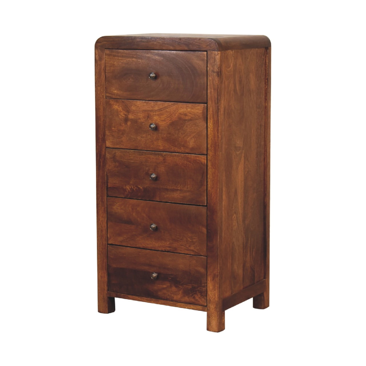 Aspen Tallboy Chest Of Draws Solid Wood