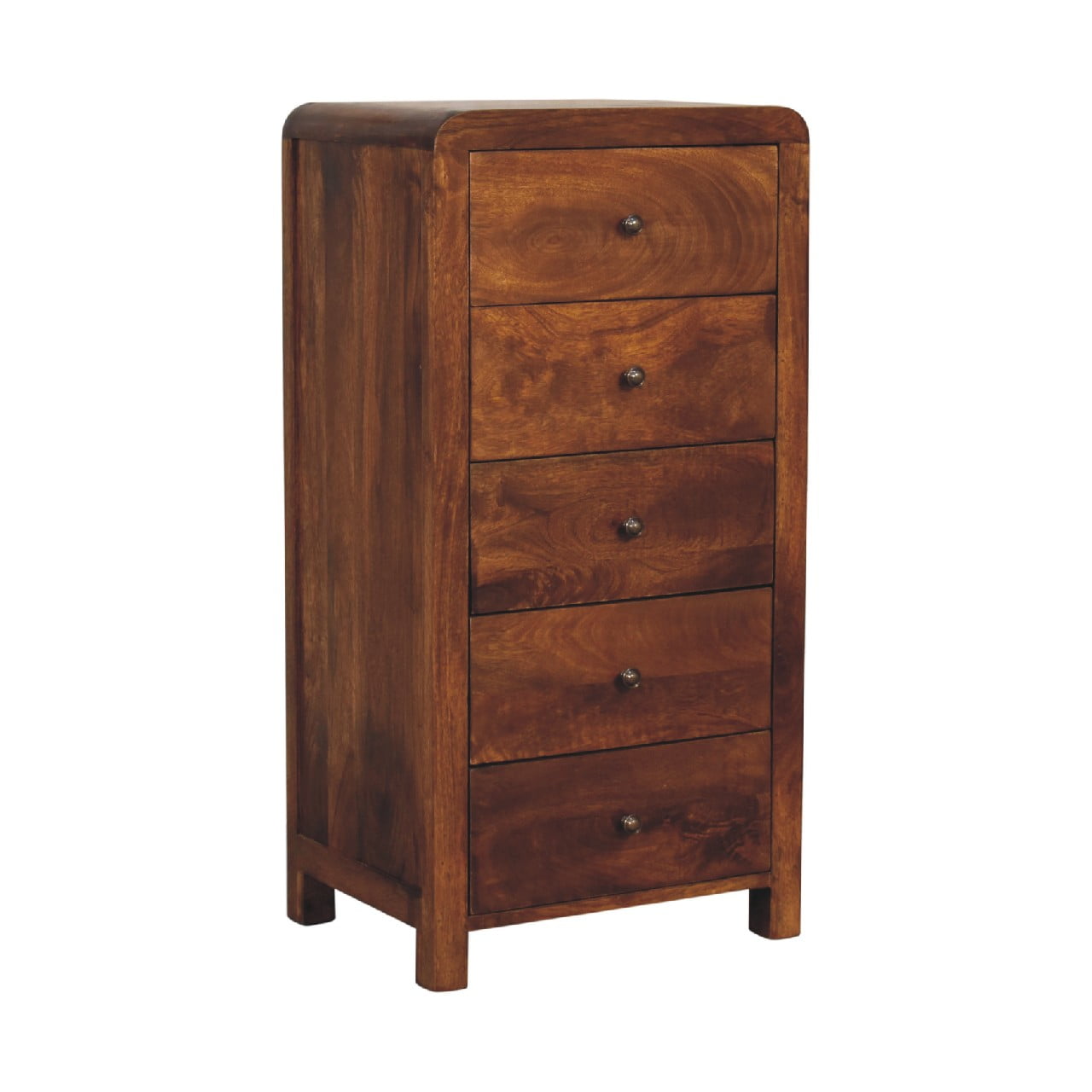 Aspen Tallboy Chest Of Draws Solid Wood