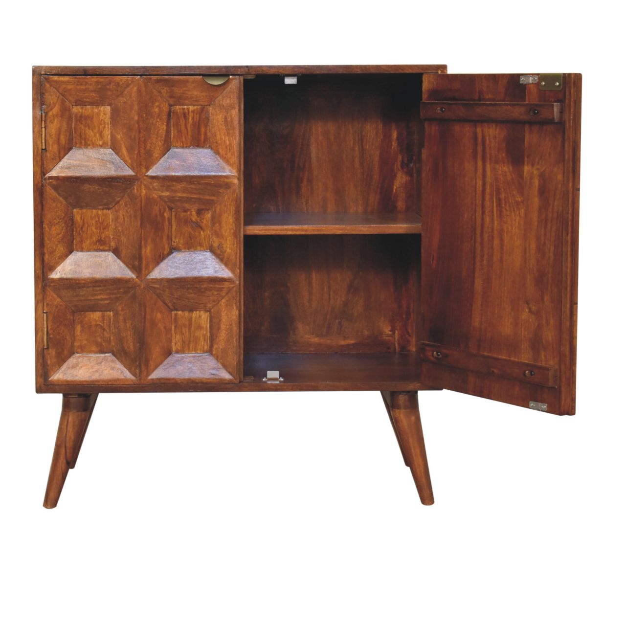 Quad Wooden Sideboard Cabinet