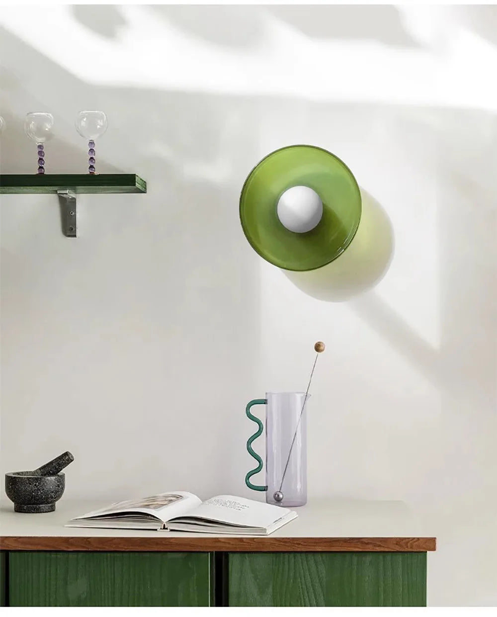 Nordic Glass Ceiling Light Single Head G9 Lamp Source Wall Lamp For Entryway Hallway Aisle Balcony Living Room Bedroom Fixtures