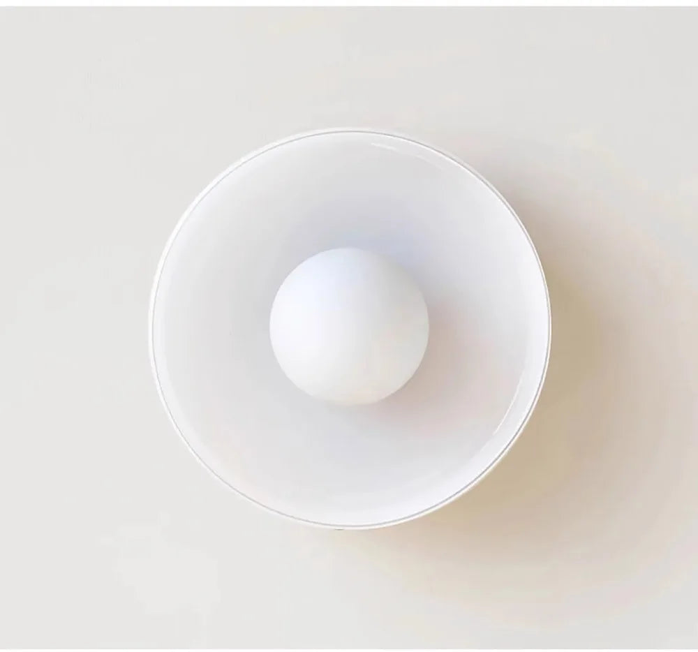 Nordic Glass Ceiling Light Single Head G9 Lamp Source Wall Lamp For Entryway Hallway Aisle Balcony Living Room Bedroom Fixtures