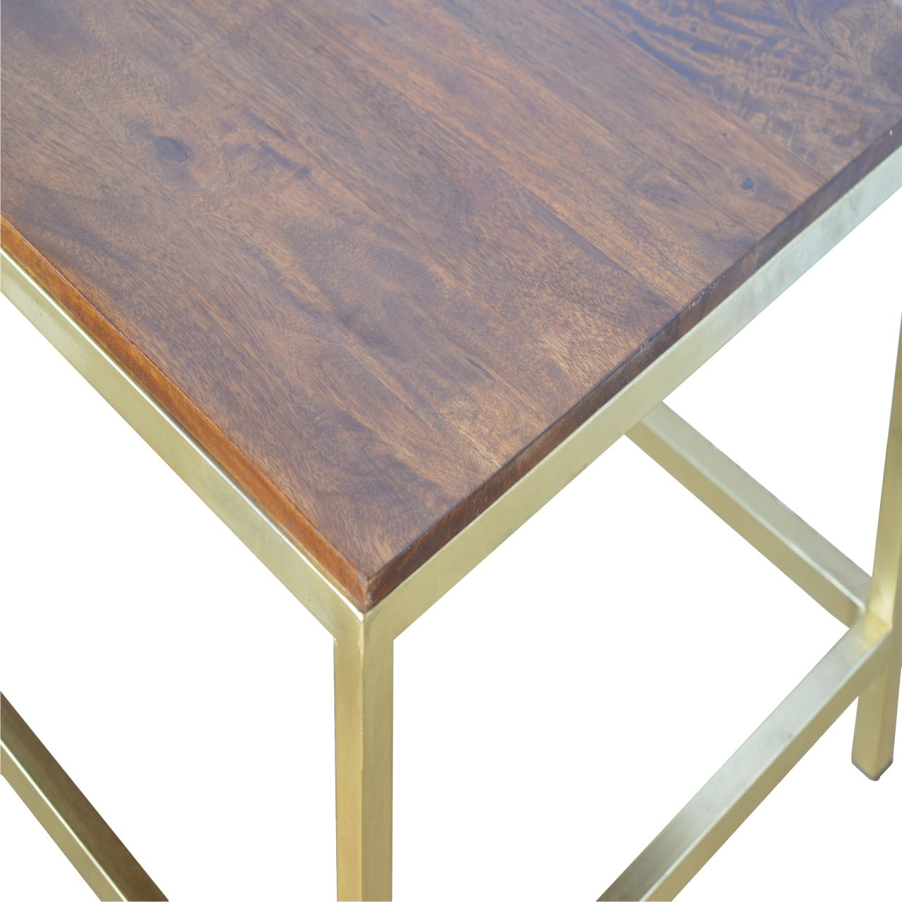 Rectangle Gold Coffee Table – UK Online Exclusive
