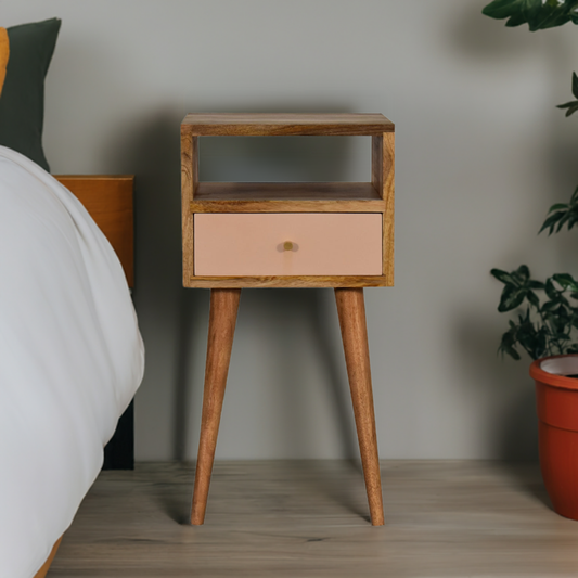 Mini Blush Hand Painted Bedside