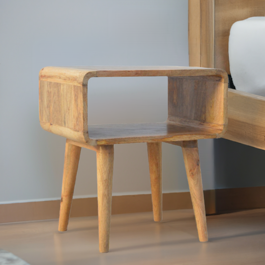 Curved Open Bedside